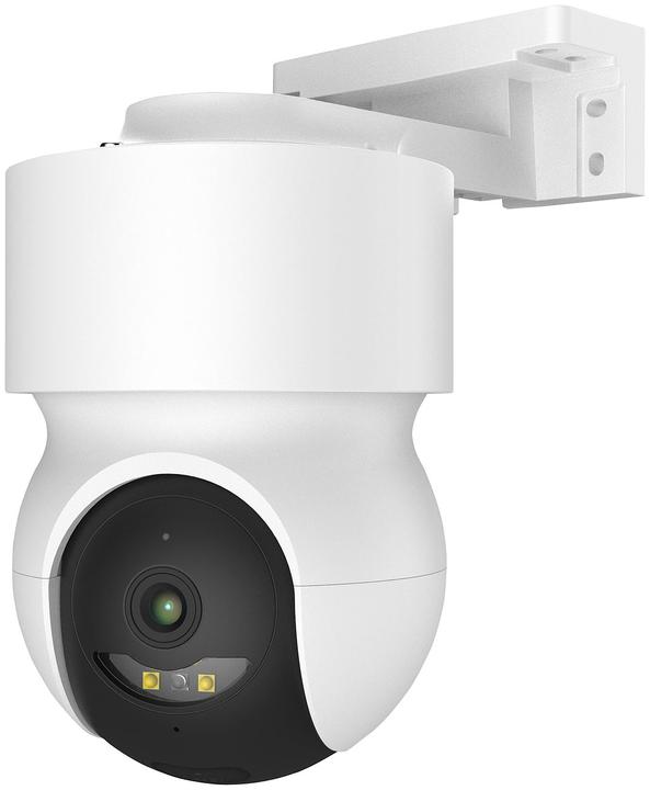 Produktbild 7links 2K-Pan-Tilt-Outdoorkamera, Farb-Nachtsicht, 360°, Sirene, App, IP65 (2304 x 1296 Pixels)