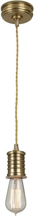 Actual product image Elstead Lighting Douille pendant light E27 aged brass (E27)