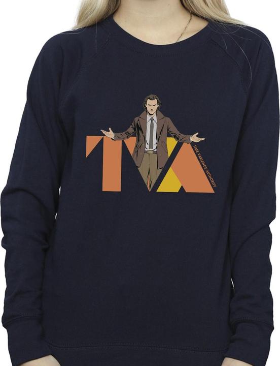 Actual product image Womens/Ladies Loki TVA Pose Sweatshirt (XL)