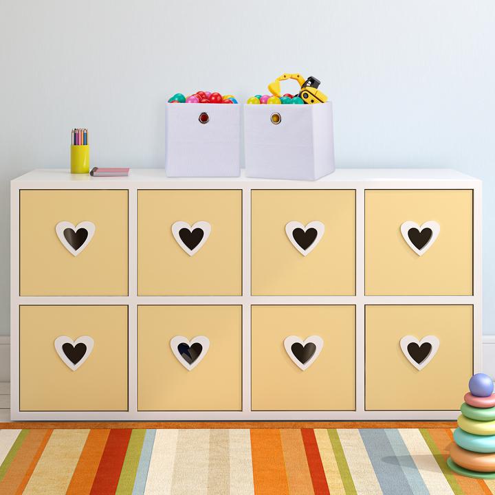 Image du produit Relaxdays 2x boîte de rangement (30,5 x 30,5 x 30,5 cm, 27 l)
