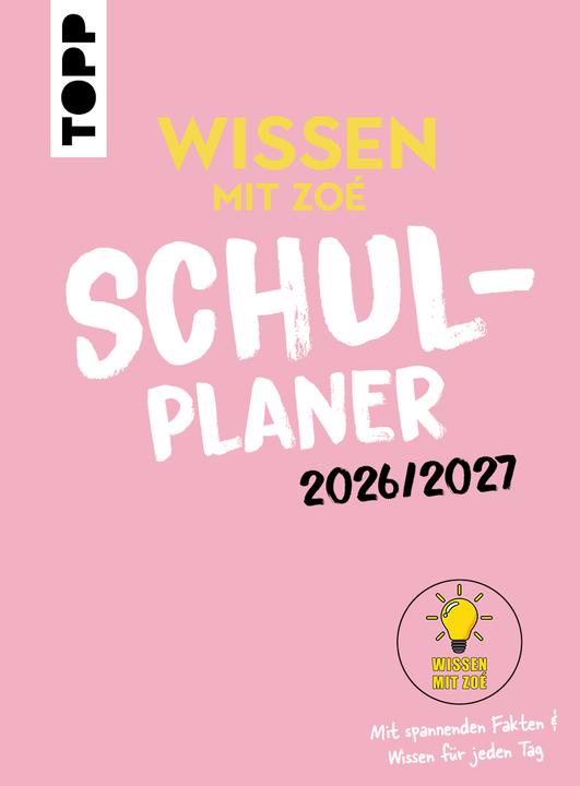 Actual product image Wissen mit Zoé: Schulplaner 2026/2027