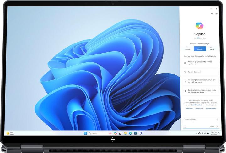 Immagine prodotto HP 14-fh0700nz (14", 512 GB, 32 GB, CH, Intel Core Ultra 7 265)
