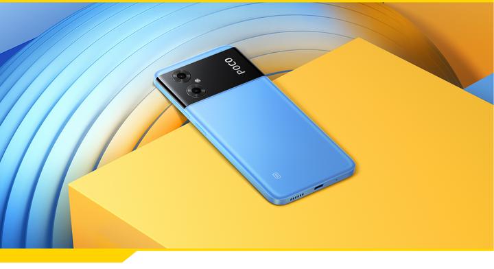 Image du produit Xiaomi Poco M4 5G (64 Go, Cool Blue, 6.58", Double SIM, 5G)