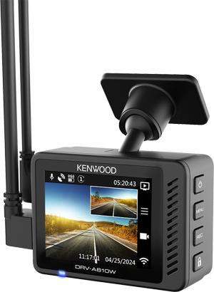Produktbild Kenwood DRV-A610W 4K UHD DashCam 12/24V/App/ 64GB microSD (Eingebautes Display, GPS-Empfänger, Bluetooth, Eingebautes Mikrofon, WLAN)