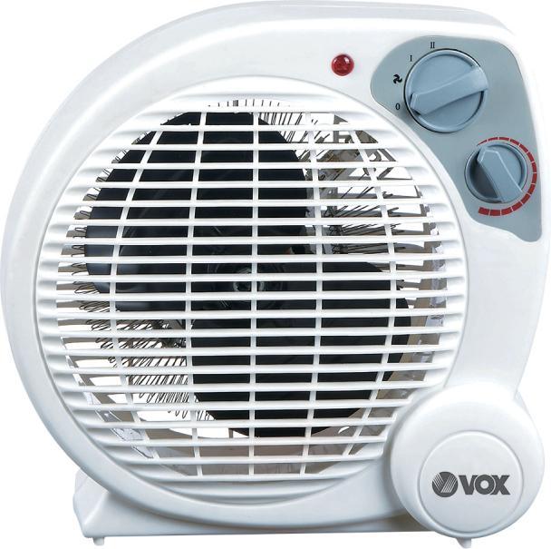 Actual product image Vox Electric heater FH 28 (1000W/2000W, 2 speeds, thermostat) (1000 W)