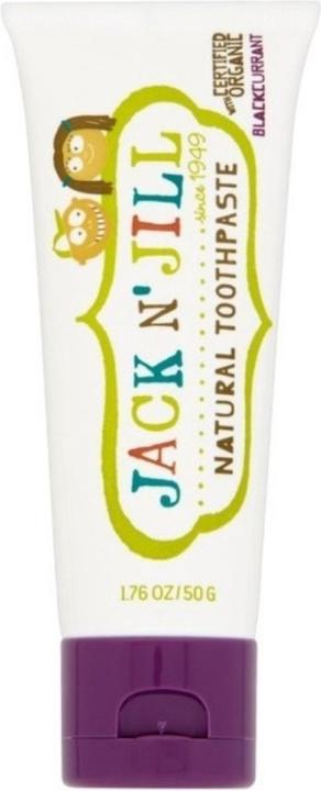 Immagine prodotto Jack N' Jill Dentifricio naturale per bambini al gusto di ribes nero 50g