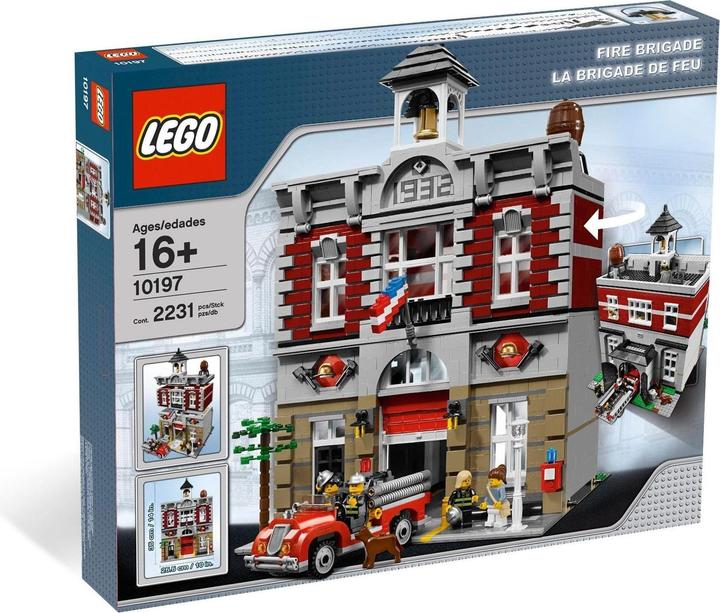 Image du produit LEGO Caserne de pompiers (10197, LEGO Creator Expert)