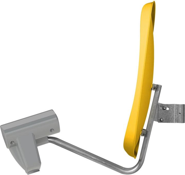 Produktbild TechniSat 1545/8814 Multytenne QuattroSat, mit Quattro-Single-LNB, Smiley-gelb (DVB-S / -S2)