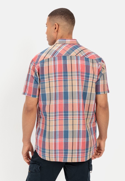 Image du produit Camel Active Chemise à carreaux en lin mélangé (L)