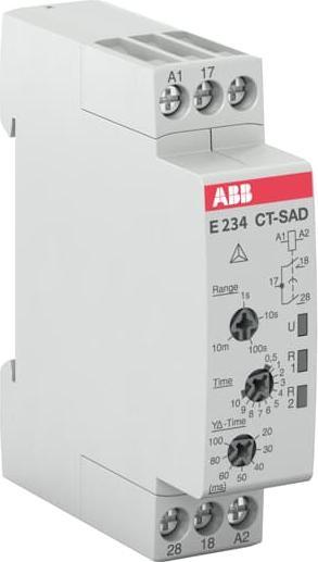 Actual product image ABB Time relay star-delta 2W CT SAD 22