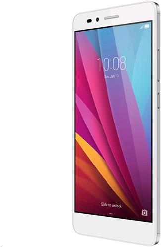 Actual product image Honor 5x (16 GB, Silver, 5.50", Hybrid Dual SIM, 13 Mpx, 4G)