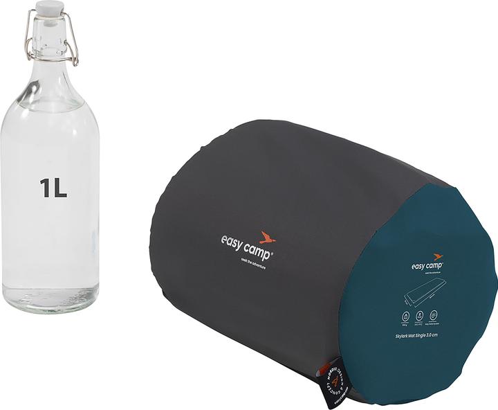 Produktbild Easy Camp Skylark Mat Single 3cm, Blue 300076 (blau, Modell 2025) (183 cm)