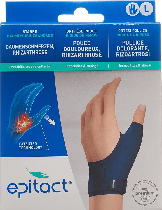 Immagine prodotto Epitact Benda rigida per il pollice L sinistra (L)