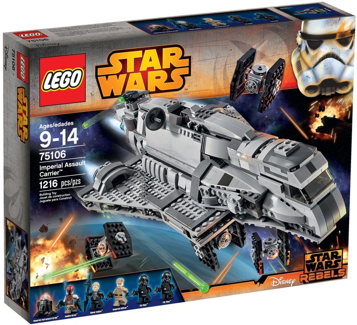 Produktbild LEGO Imperial Assault Carrier (75106, LEGO Star Wars)