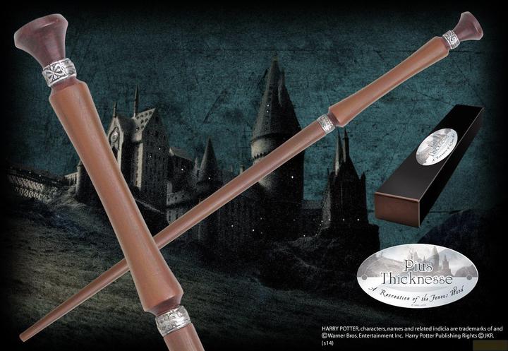Image du produit Noble Collection Baguette magique Harry Potter Pius Thicknese (édition personnage)