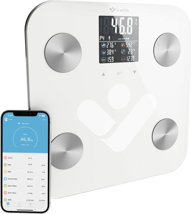 KAM FitShape S6 BT Weiss