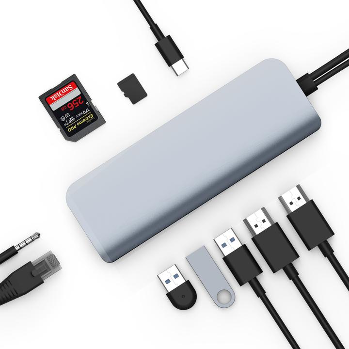 Produktbild Hyperdrive Viper 10 in 2 (USB-C, 10 Ports)