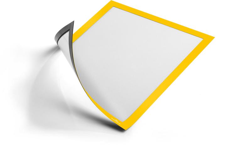 Produktbild Durable 2 Magnetrahmen DURAFRAME® MAGNETIC A4 gelb