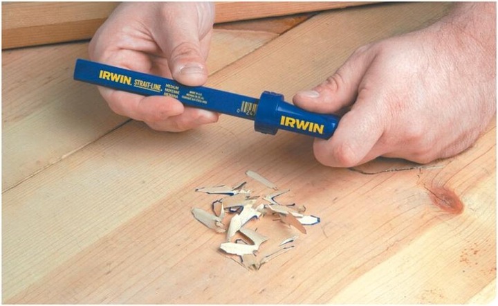 Productafbeelding Irwin Timmermanspotlood 18cm 66305SL (72 x)