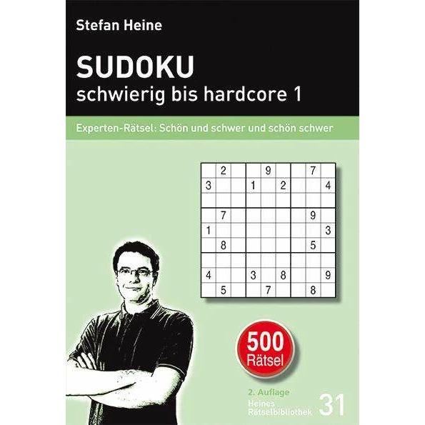 Sudoku ­ schwierig bis hardcore 1, Sachbücher von Stefan Heine
