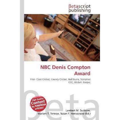 NBC Denis Compton Award, Fachbücher