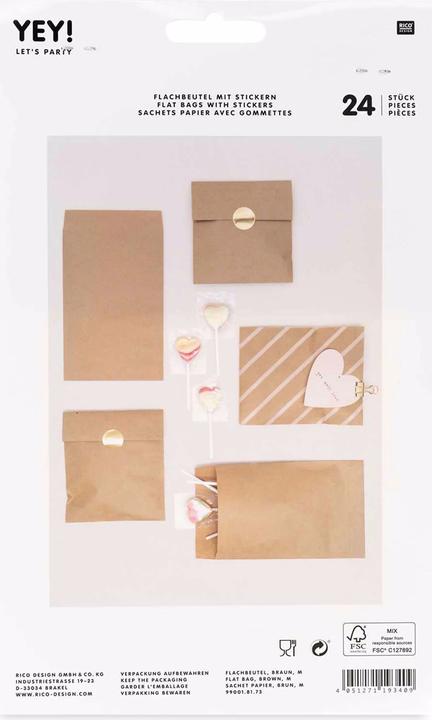 Image du produit Paper Poetry Set de sacs à cadeaux (Coffret cadeau, 24 x)