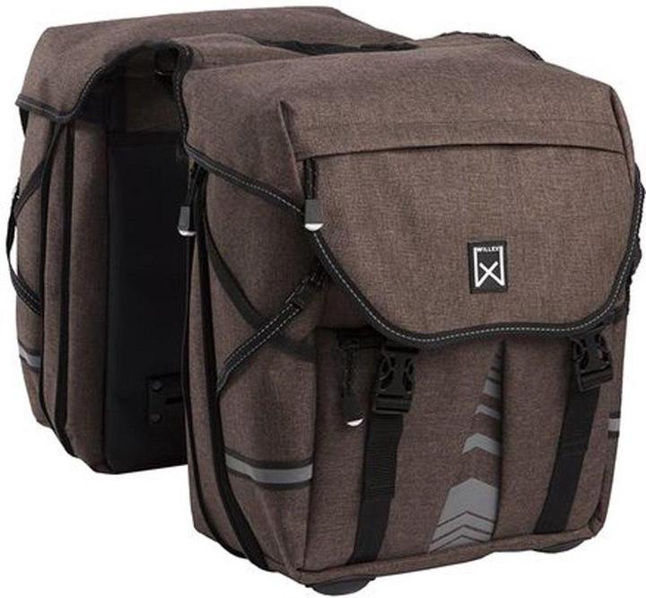 Immagine prodotto Willex Gepäcktasche 20 Liter - braun (20 l, Borsa portapacchi, Sottosella)
