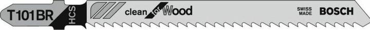 Produktbild Bosch Professional Zubehör Stichsägeblatt T 101 BR Clean for Wood, 25er-Pack