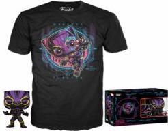 Image du produit Funko MARVEL- Booble Head POP N° xx - Black Panther + T-shirt (S)
