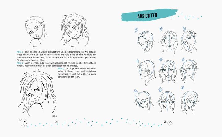 Produktbild Manga – Der Zeichenkurs (Deutsch, Elisabeth Poniz, 2020)