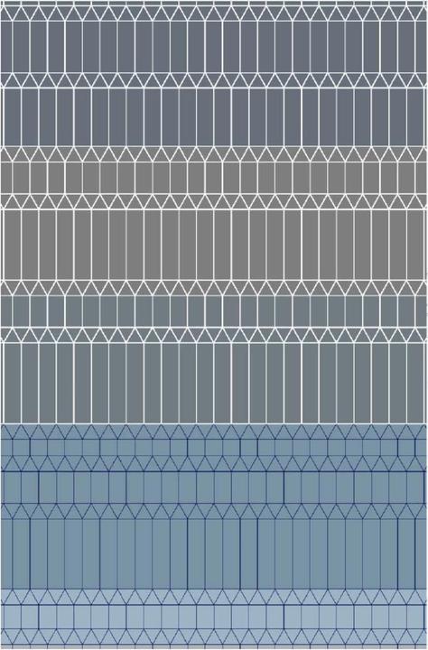 Actual product image Moooi Zigzag carpet (300 x 400 cm)