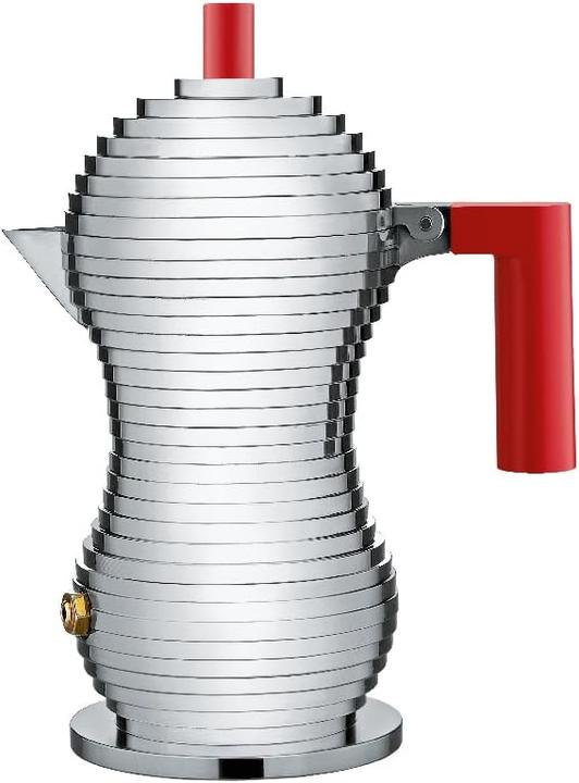 Produktbild Alessi Percolator Pulcina - MDL02/1 R - Rood - 1 kops - door Michele De Lucchi (1 T.)