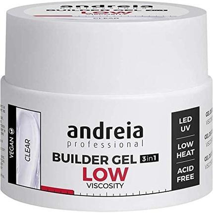 Actual product image Andreia Builder Gel Low (Artificial nails, Light tone)
