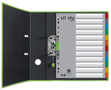 Actual product image Leitz Register 12 tabs, A4, 1-12