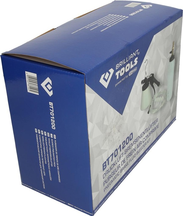 Actual product image Brilliant Tools Compressed air brake bleeder