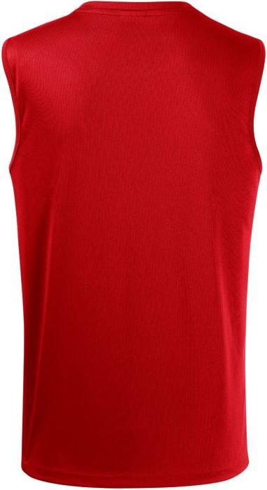 Actual product image MGA 820 Malfini Top Men S Bmeze 100 % Polyester 8200713 Red (S)