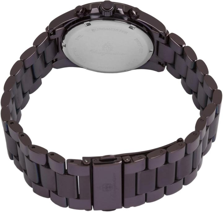 Actual product image Burgmeister ladies analog quartz watch with stainless steel coated bracelet BM337095 (Analogue wristwatch)