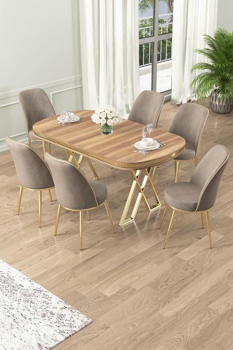 Actual product image Hanah Home Lai Dining TableChairs Set