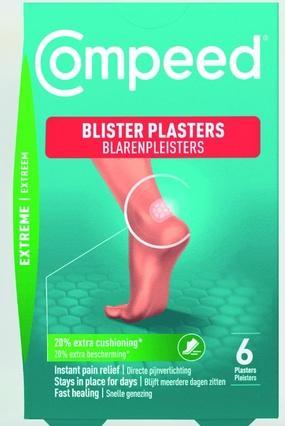 Produktbild Compeed Extreme Blasenpflaster Fussbehandlung 6 Hydrokolloidpflaster (Fussbad)
