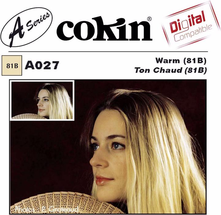 Cokin Filtre A027 Teinte chaude 81B (62 mm, Filtres de couleur)