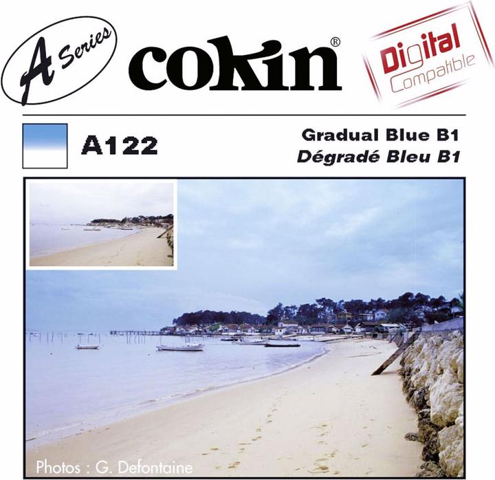 Cokin Filter A122 Verlauf 1 (67 mm, ND- / Grauverlauffilter)