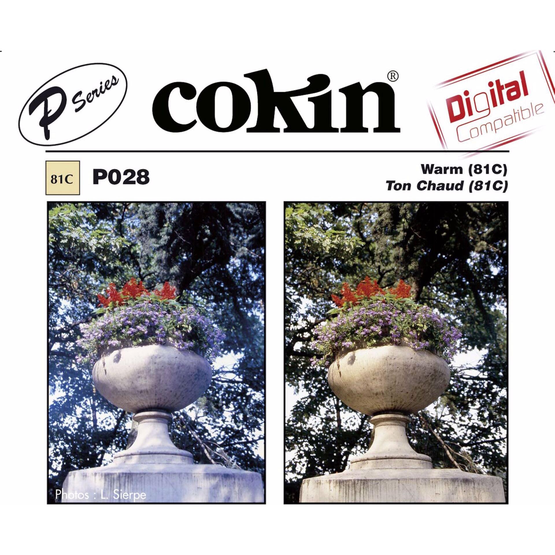 Cokin Filter P028 Warmton 81C (84 mm, Farbfilter), Objektivfilter