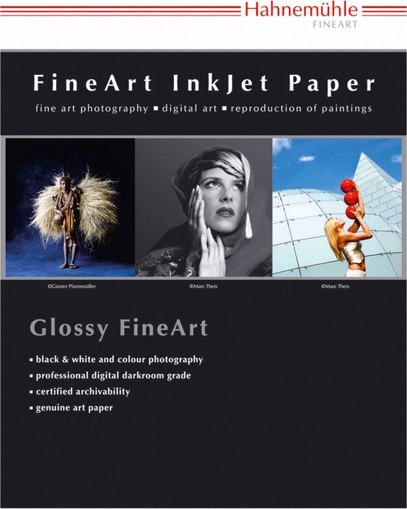 Immagine prodotto Hahnemühle Photo Rag Baryta A 3 315 g, 25 fogli, seta opaca (315 g/m², A3, 25 x)