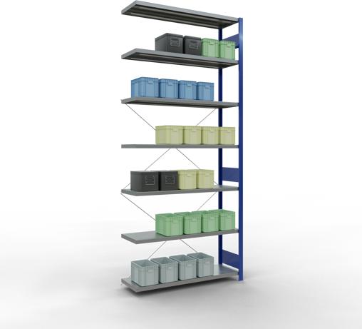 Image du produit Schulte Lagertechnik Système enfichable Élément suivant MULTIplus250 avec entretoise croisée