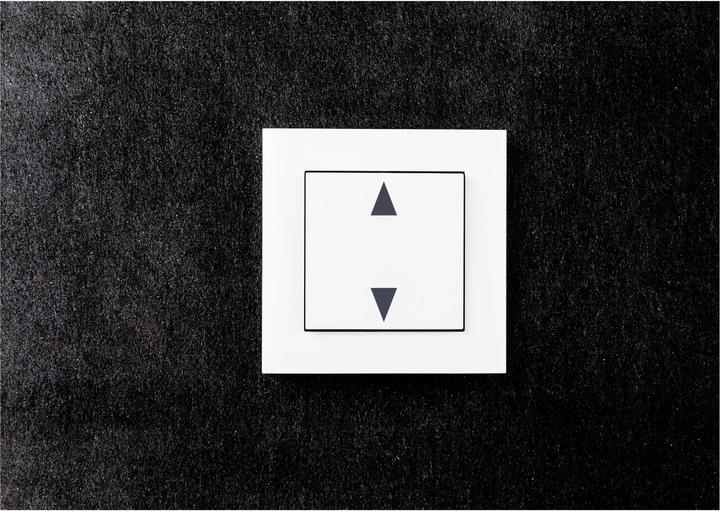 Actual product image REV Shutter switch complete with frame Link2Home