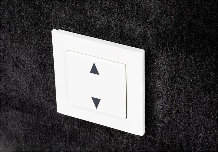 Actual product image REV Shutter switch complete with frame Link2Home