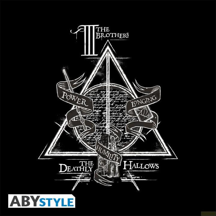Produktbild ABYstyle HARRY POTTER - Tshirt Deathly Hallows woman SS black - basic (M)