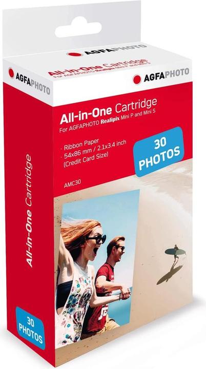 Actual product image AGFAPHOTO AMC 30 - 30 sheets 2.1 x3.4 (5.5 x 8.5 cm, 30 pcs.)