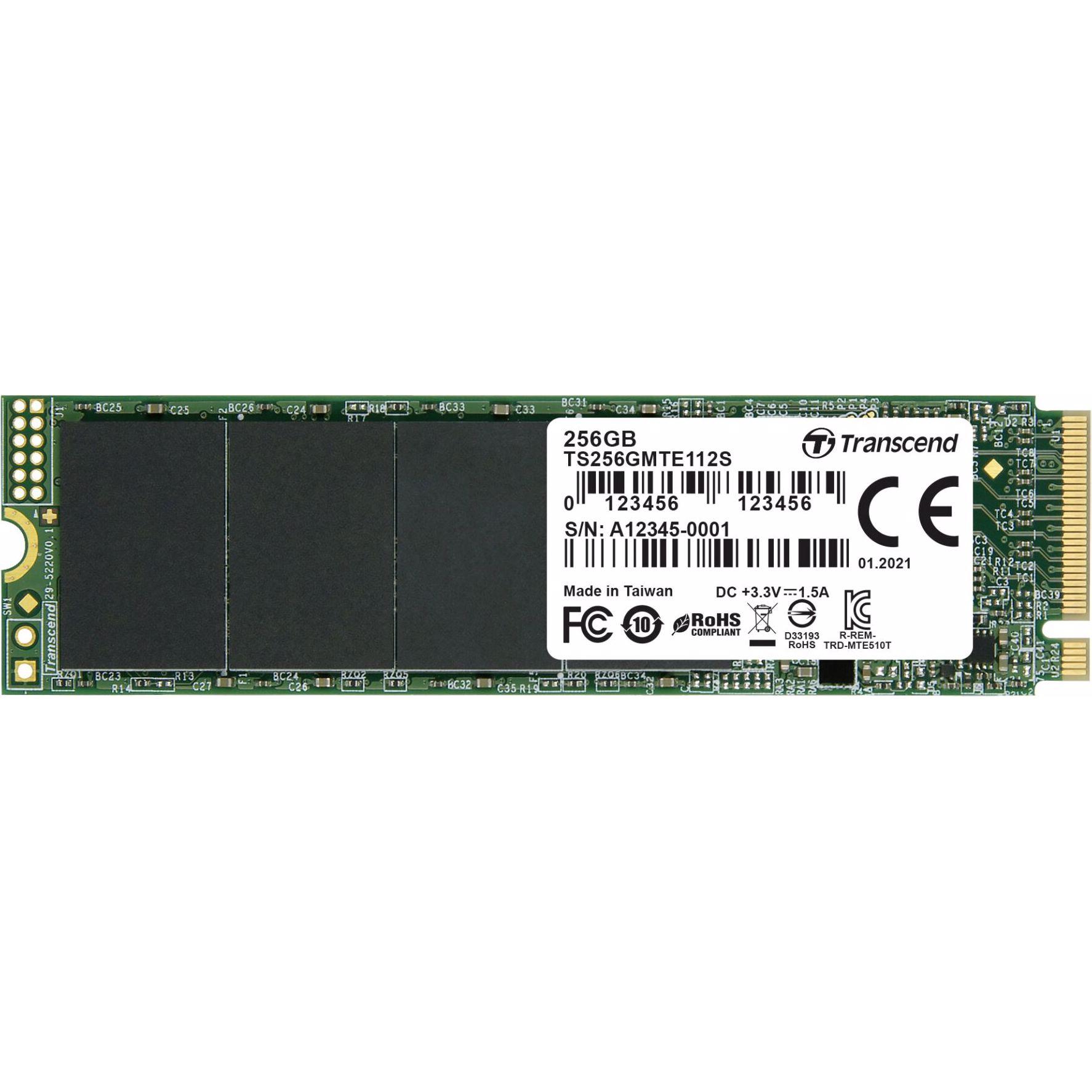 Transcend 112S (256 GB, M.2 2280), SSD