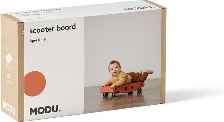 Modu Scooter Board Burnt Orange / Dusty Green